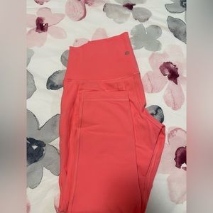 Lululemon Align HR 25” in neon orange